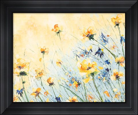Framed Build Me Up Buttercup Print