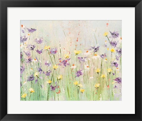 Framed Clematis Print