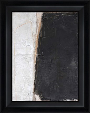 Framed Blackout Print