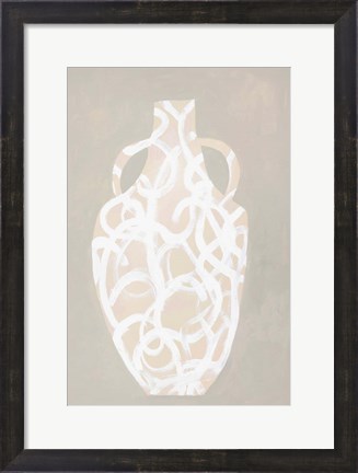 Framed Clay Covered Print