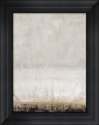 Framed Golden Line Print