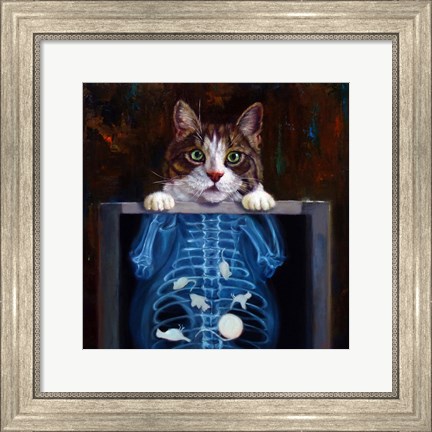 Framed Cat Scan Print