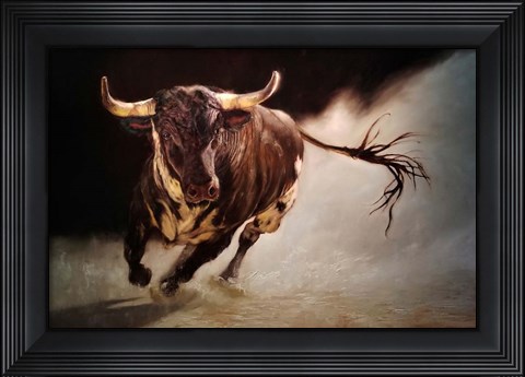 Framed El Toro 2 Print