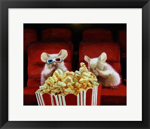 Framed Movie Night 2 Print