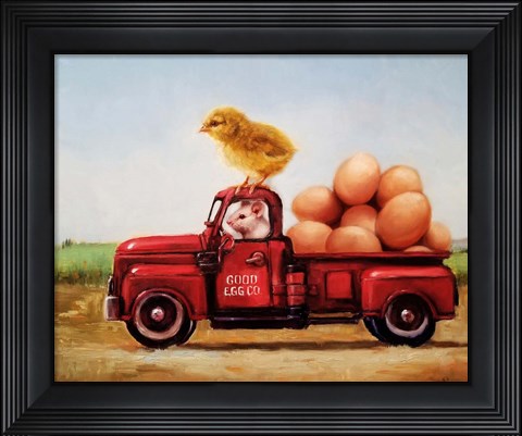 Framed Special Delivery Print