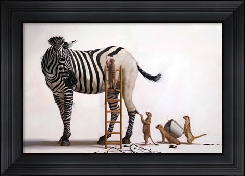 Framed Paint Job Print