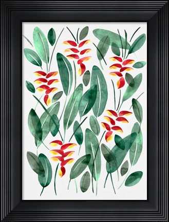 Framed Hanging Lobster Claw Print