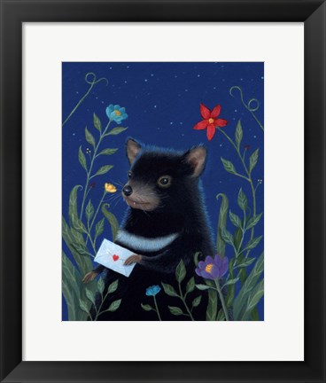 Framed Jingo&#39;s Letter Print