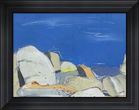 Framed Joshua Tree Boulders Print