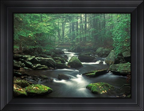 Framed Sawmill River Print