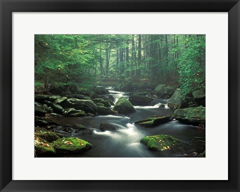 Framed Sawmill River Print