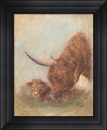 Framed First Morning on the Farm Print