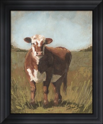 Framed Henry in the Field Print