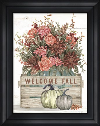 Framed Welcome Fall Print
