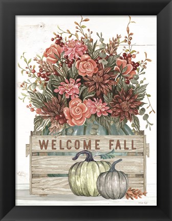 Framed Welcome Fall Print