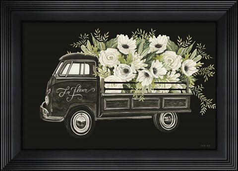 Framed Flowers Galore Print