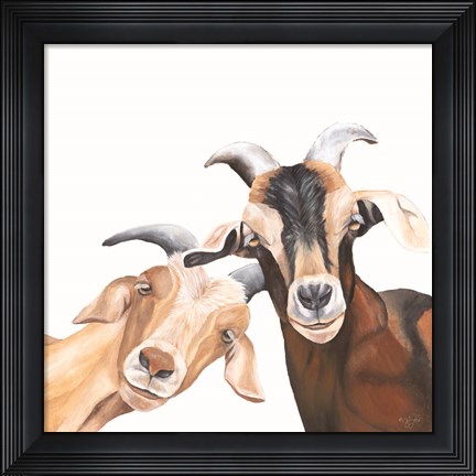 Framed Just Kidding Around Print