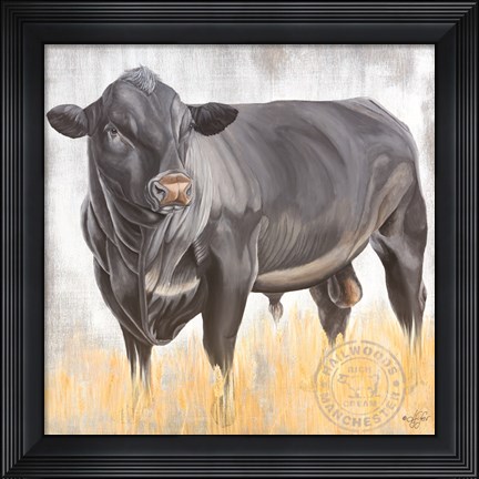 Framed Big Rig Print