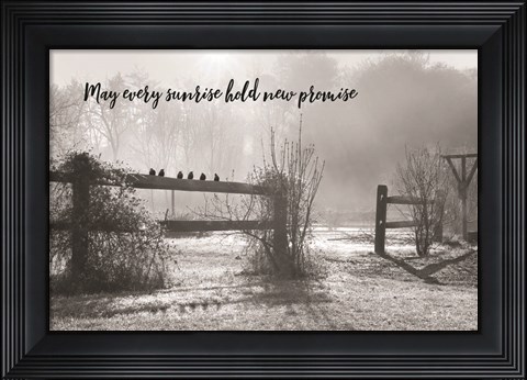 Framed New Promise Print
