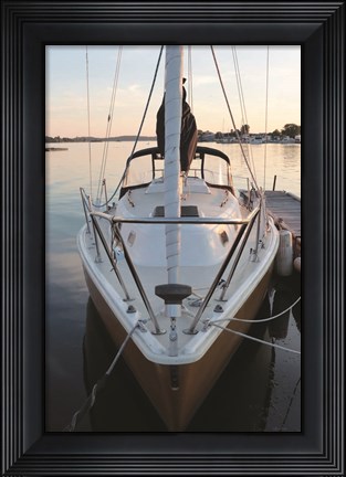 Framed Docked I Print