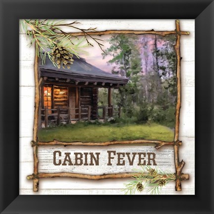 Framed Cabin Fever Print