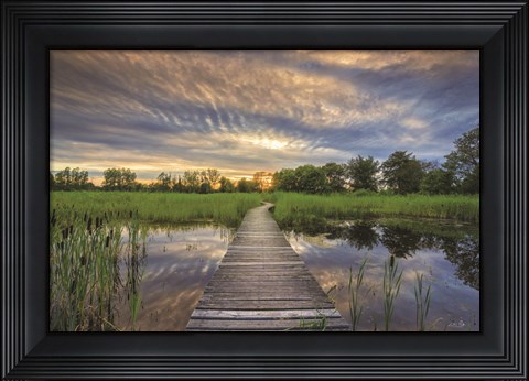 Framed Boardwalk Print