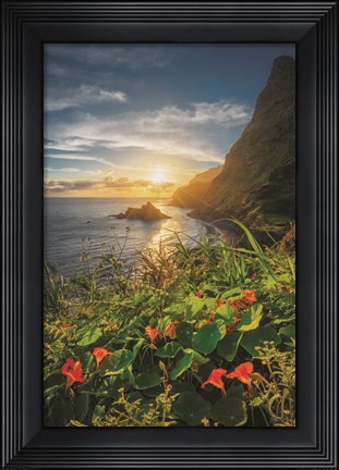 Framed Sunrise in Paradise Print