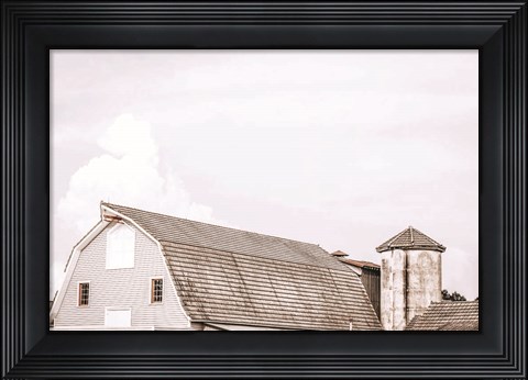 Framed Mod Barn Print