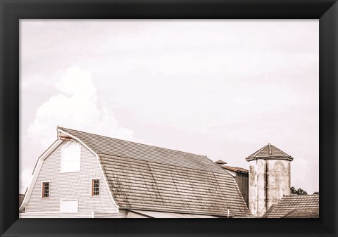 Framed Mod Barn Print