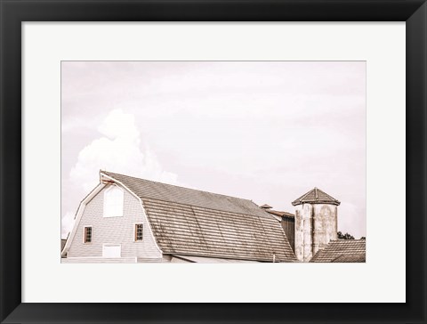 Framed Mod Barn Print