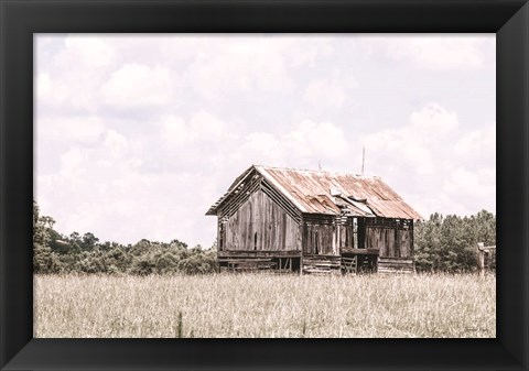 Framed Saluda Barn Print