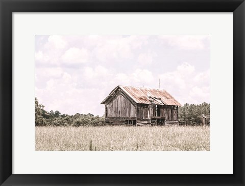 Framed Saluda Barn Print