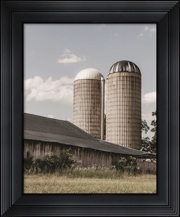 Framed Standing Farm Sisters Print