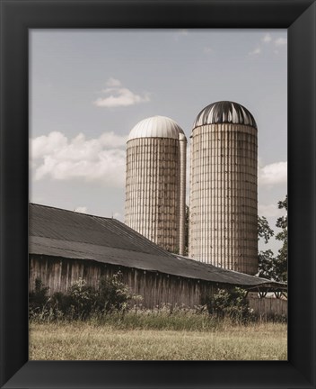 Framed Standing Farm Sisters Print