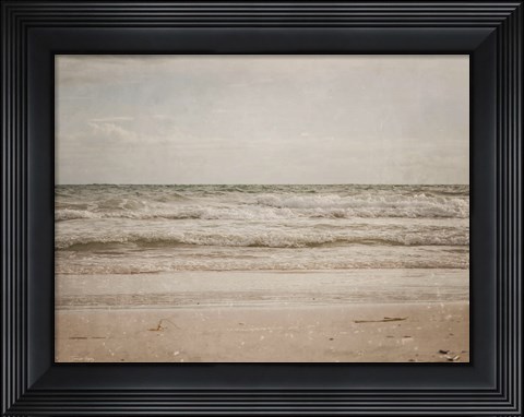 Framed Vintage Beach Print