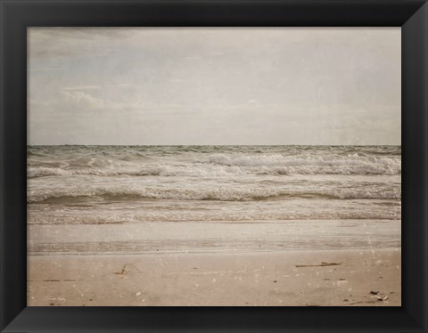 Framed Vintage Beach Print