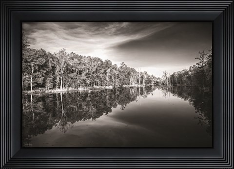 Framed Glassy Creek Print