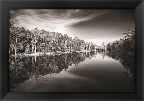 Framed Glassy Creek Print