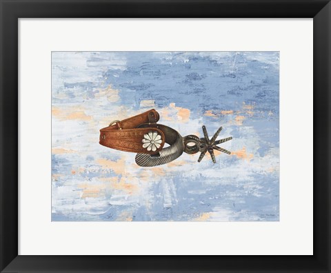 Framed Spur and the Sky Print