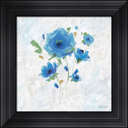 Framed Blueming 03 Print