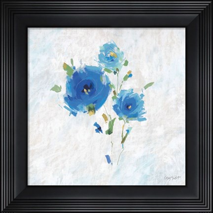 Framed Blueming 06 Print