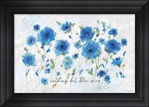 Framed Blueming 07 Print