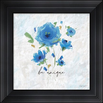 Framed Blueming 08 Print
