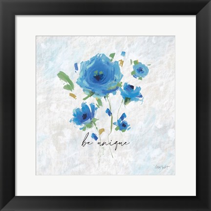 Framed Blueming 08 Print