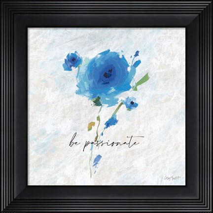 Framed Blueming 10 Print