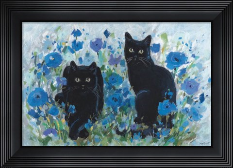 Framed Blueming 12 Print