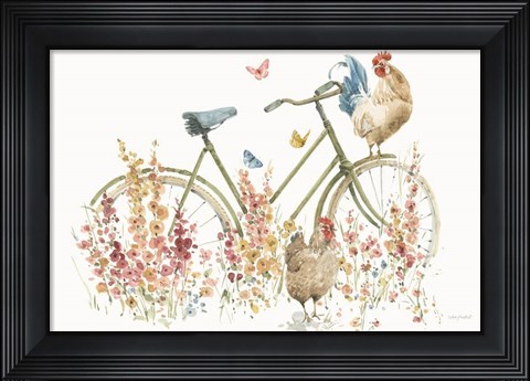 Framed Countryside XXXIV landscape Print