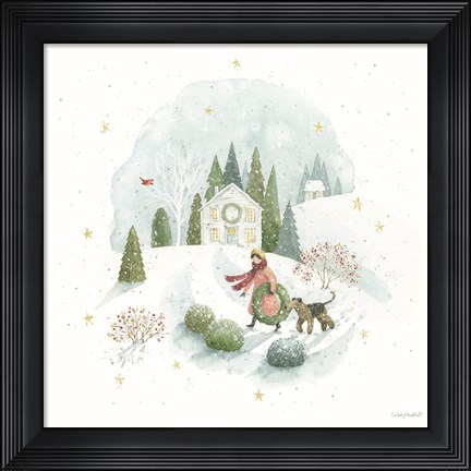 Framed Magical Winterland II Print