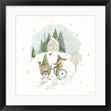 Framed Magical Winterland III Print