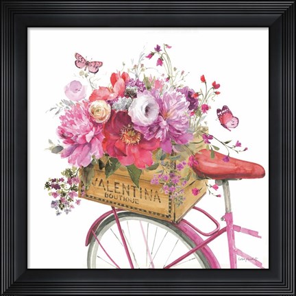 Framed Obviously Pink XXXIV Print